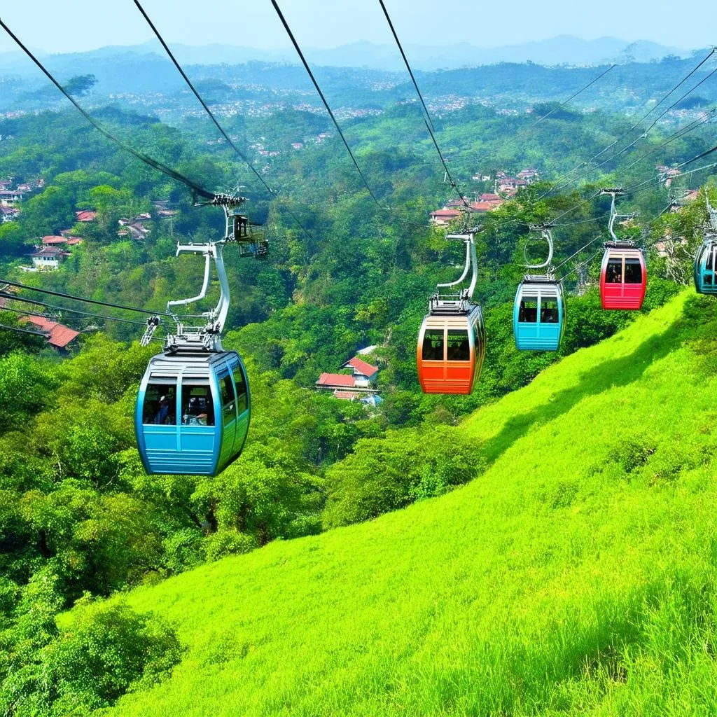 Cable Car in Da Lat