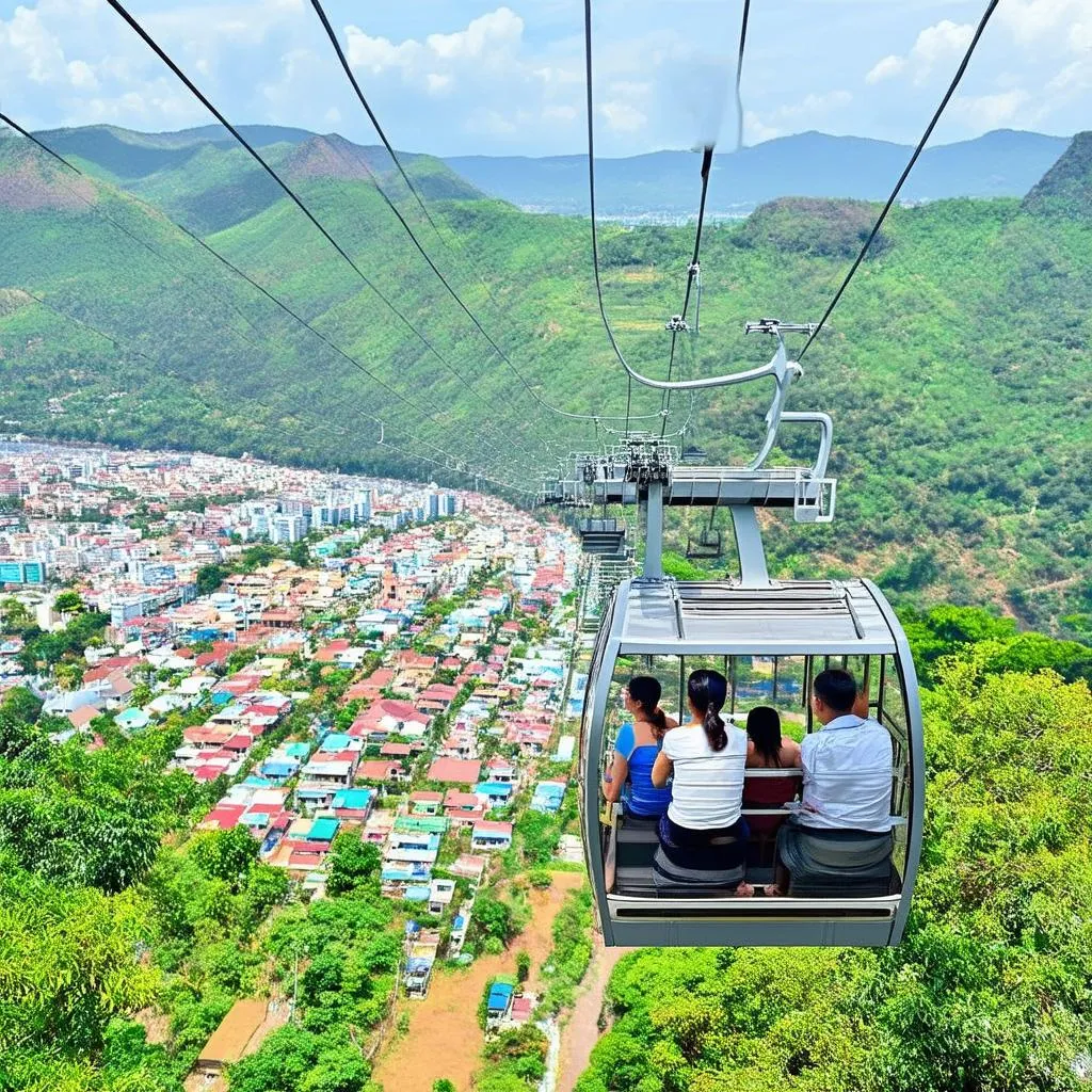 Cable Car Ride in Dalat