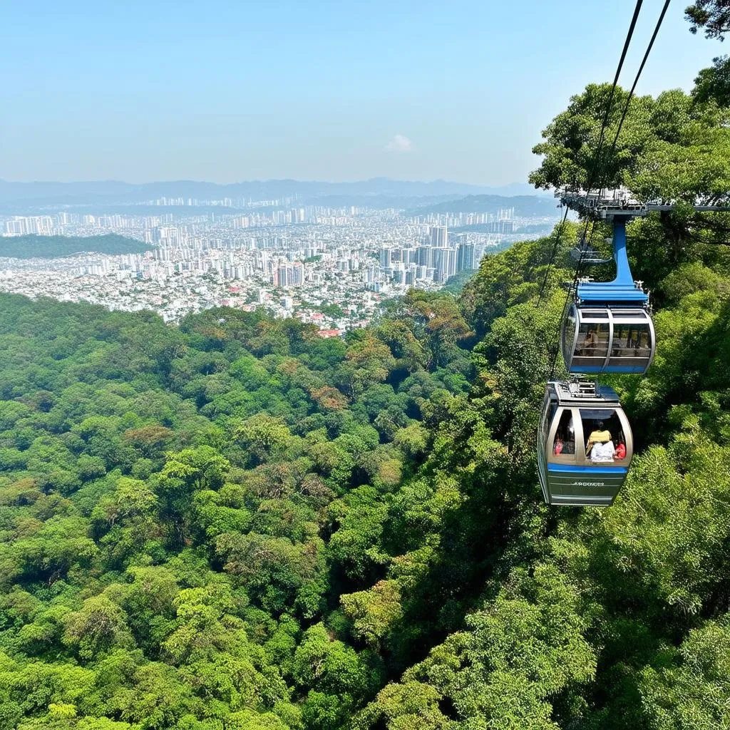 Cable Car Ride Over Da Lat