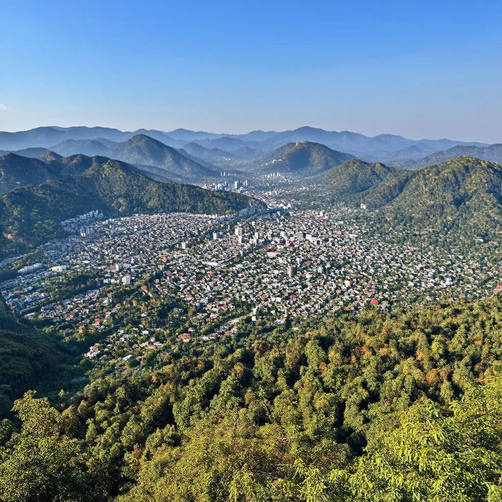 Cityscape of Da Lat