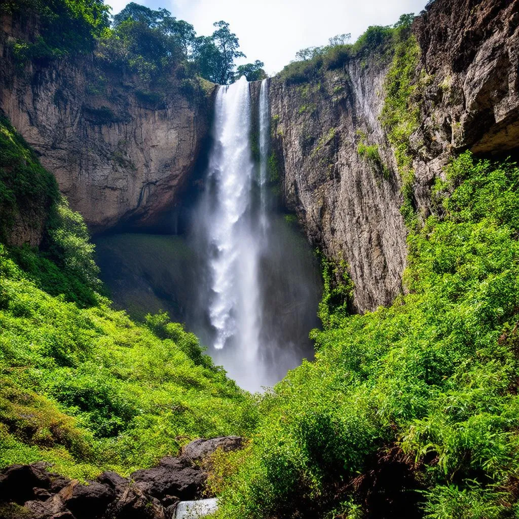 Waterfall Bao Loc Vietnam