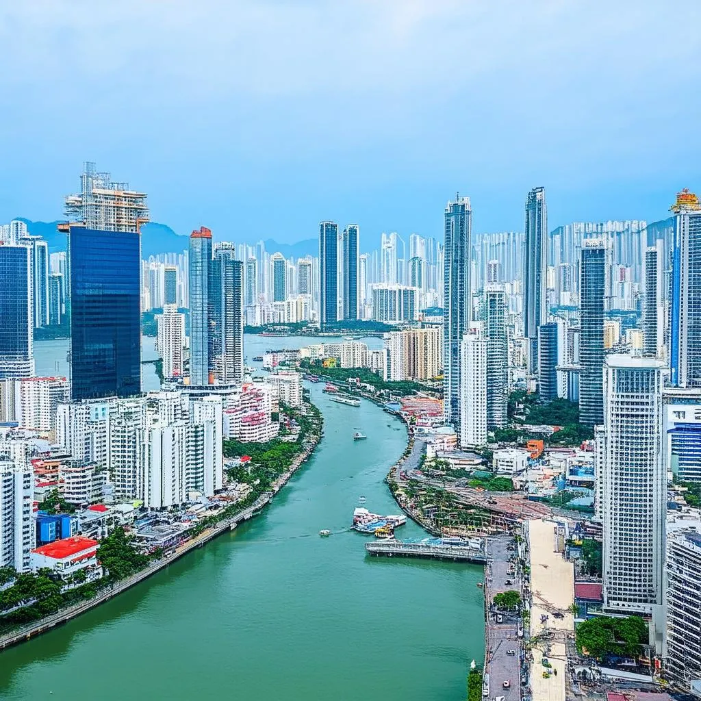 Da Nang cityscape