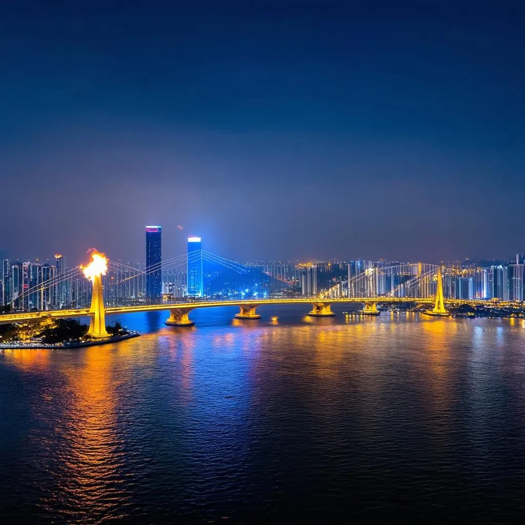 Danang Cityscape at Night