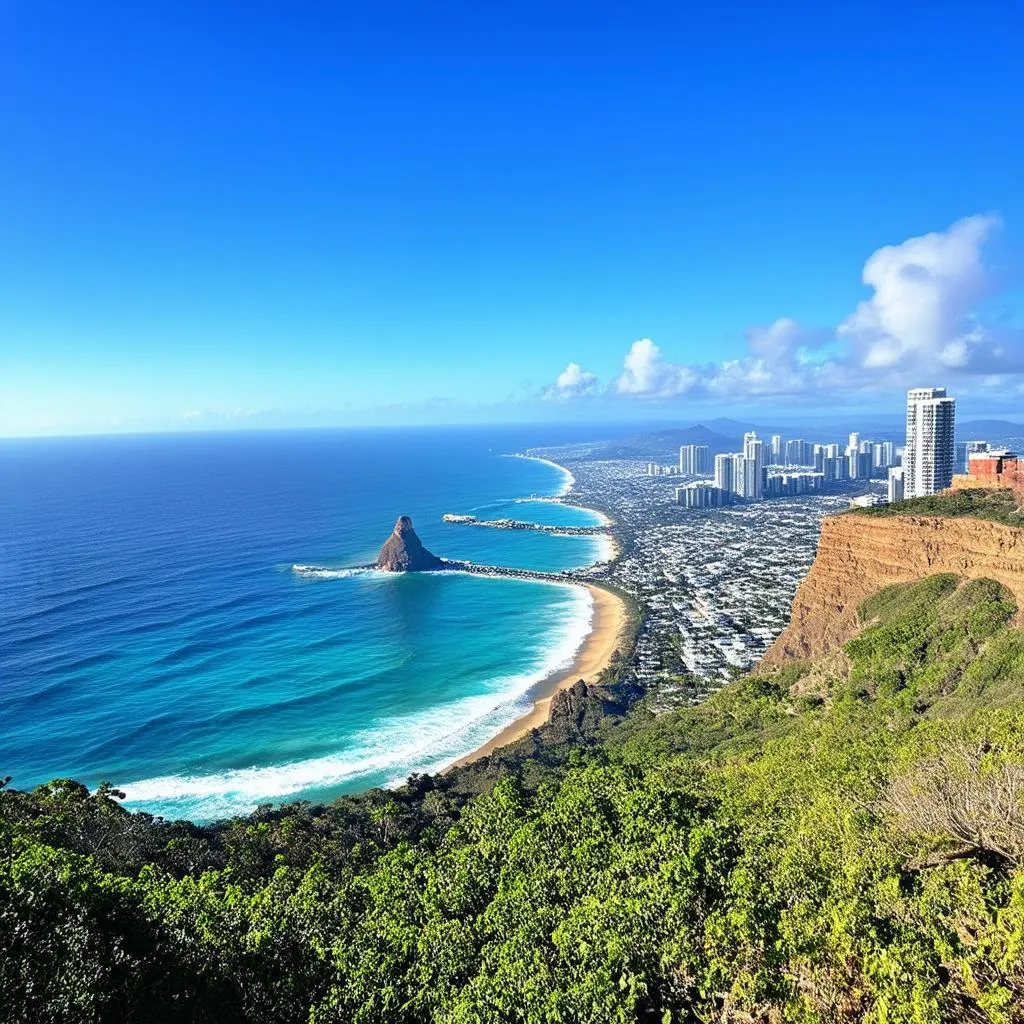 Diamond Head Crater View