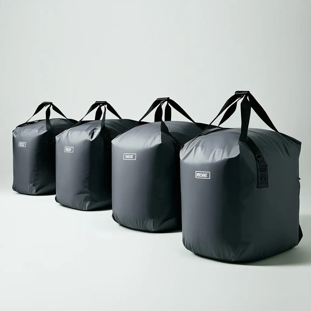 Different Sizes of Waterproof Duffel Bags