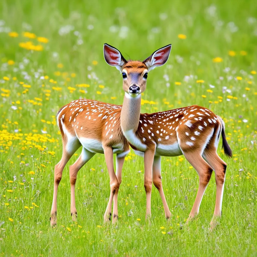 Doe and Fawn