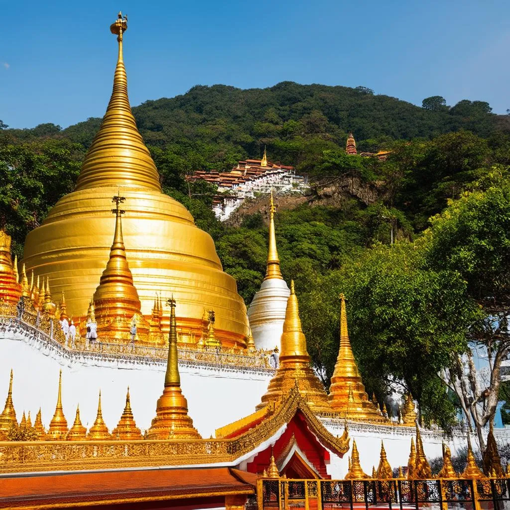 Doi Suthep Temple in Chiang Mai, Thailand