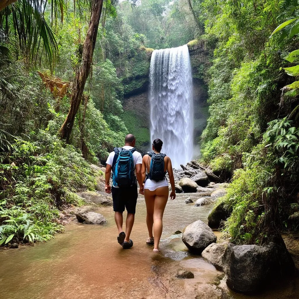 Couple Exploring Dominican Republic