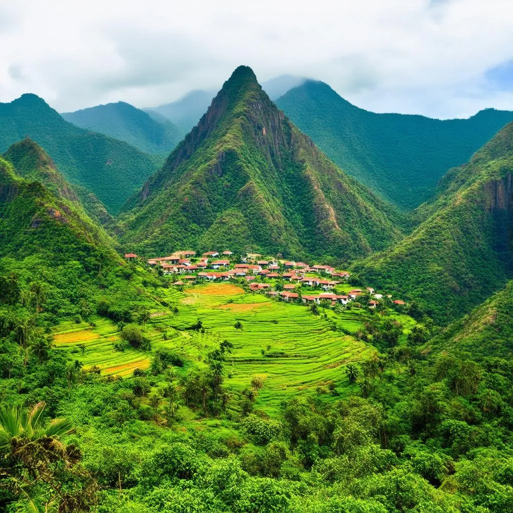 Dominican Republic mountains