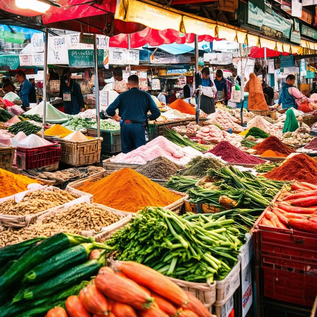 Eating Local Food Market