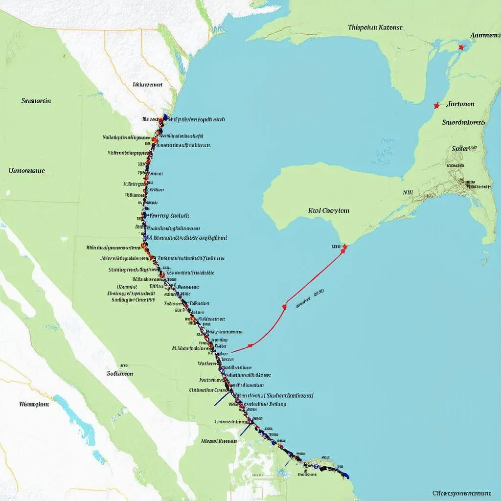 map of eclipse path