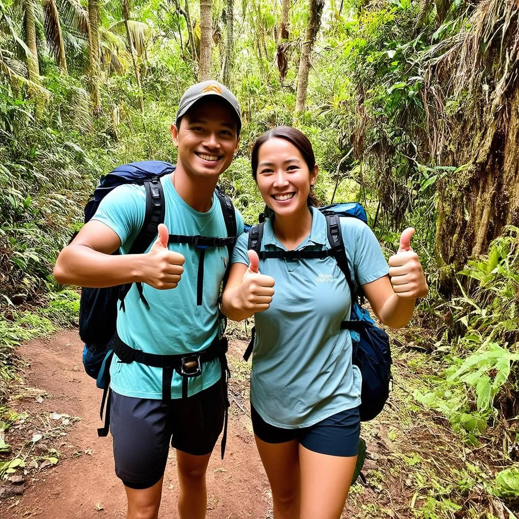 Eco-Friendly Travelers in Hawaii