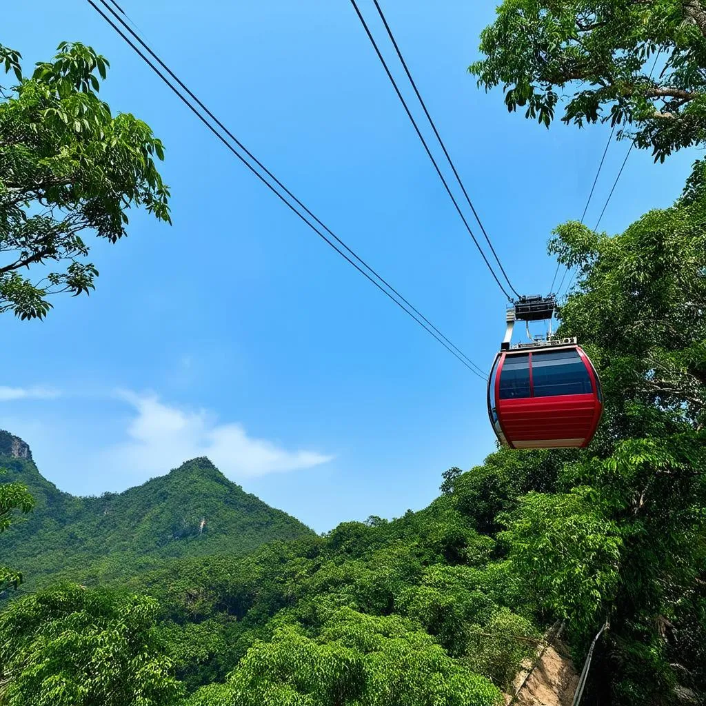 Nui Ba Den Cable Car