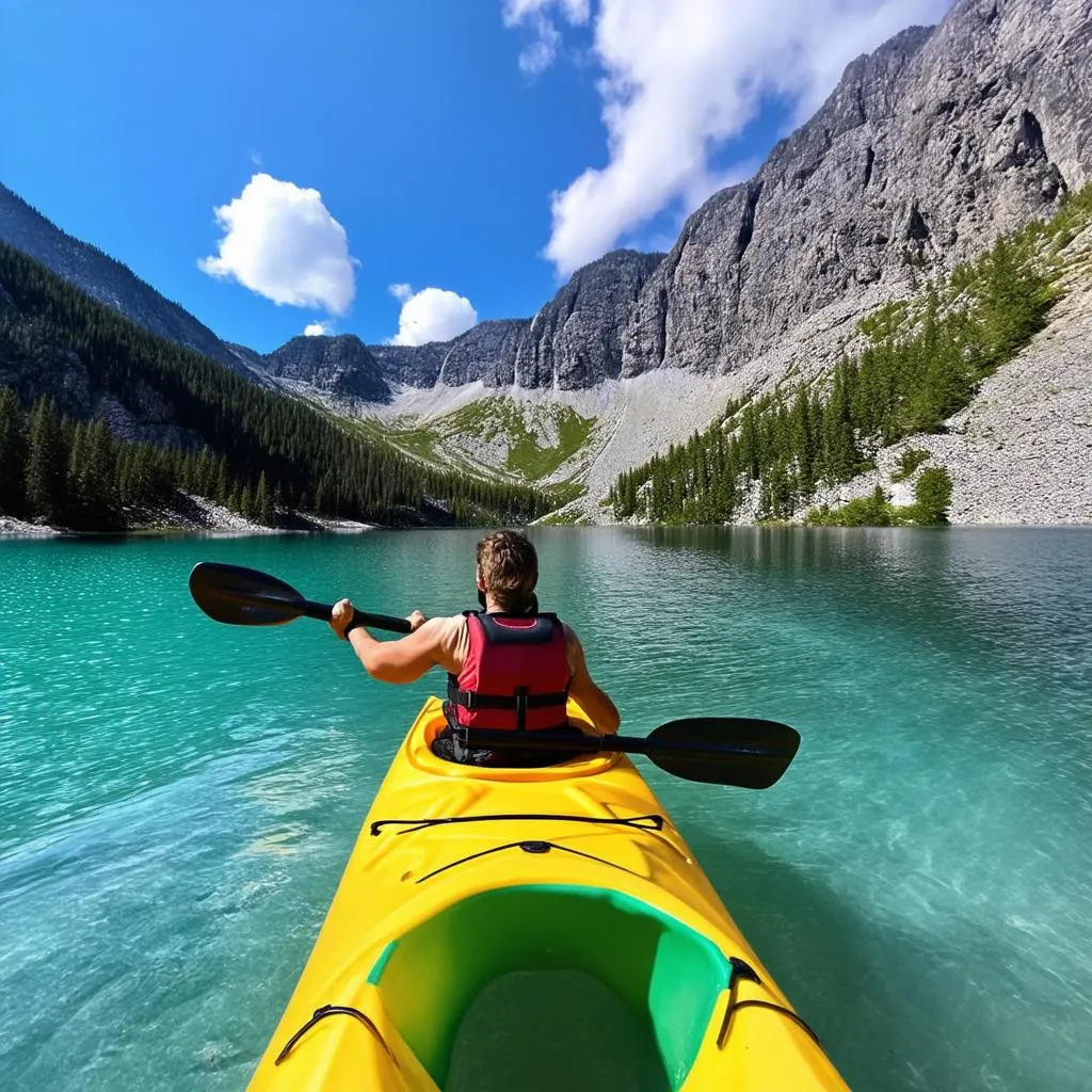 Ecotourist Kayaking