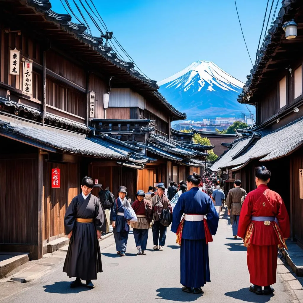 Edo Street Scene