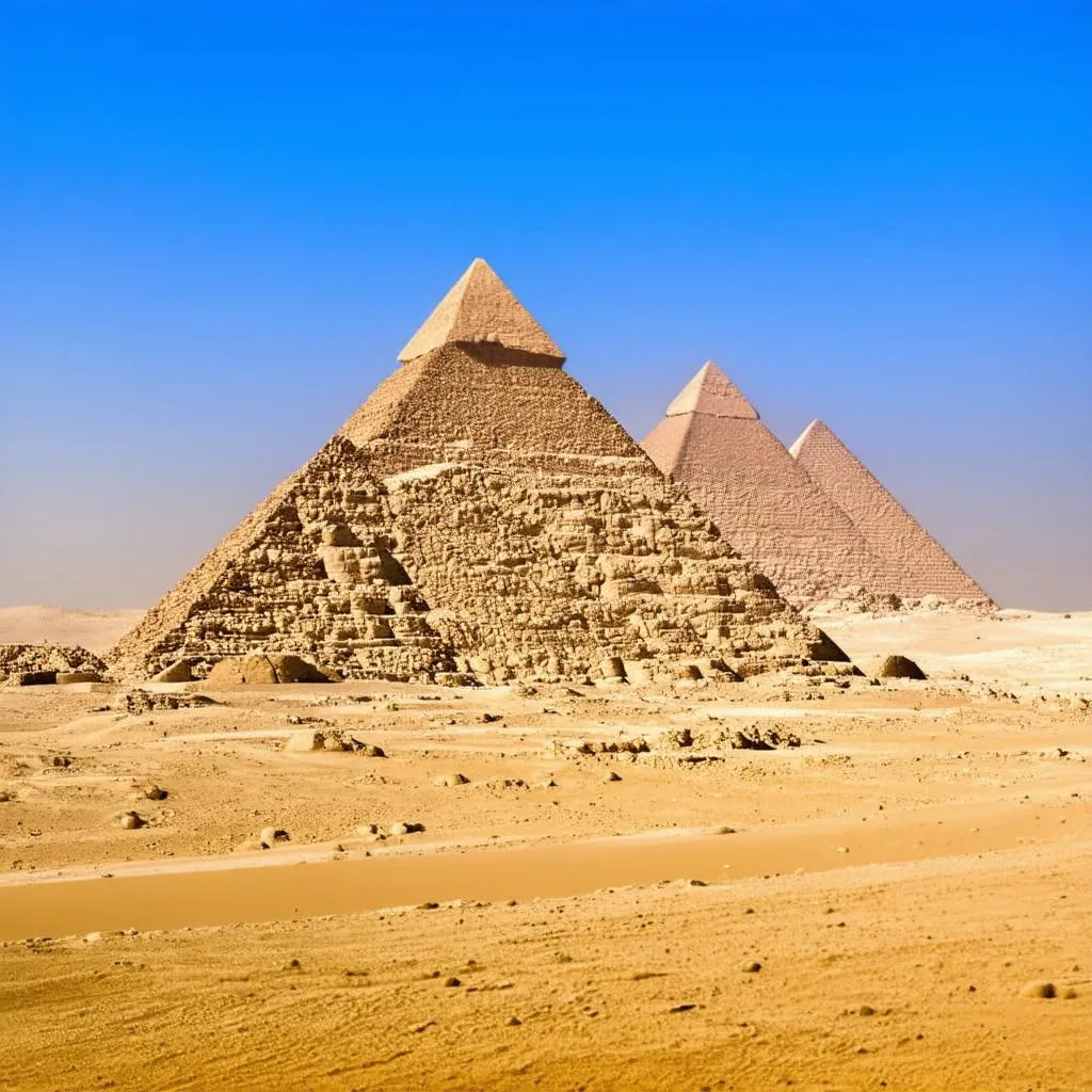 Pyramids of Giza, Egypt 