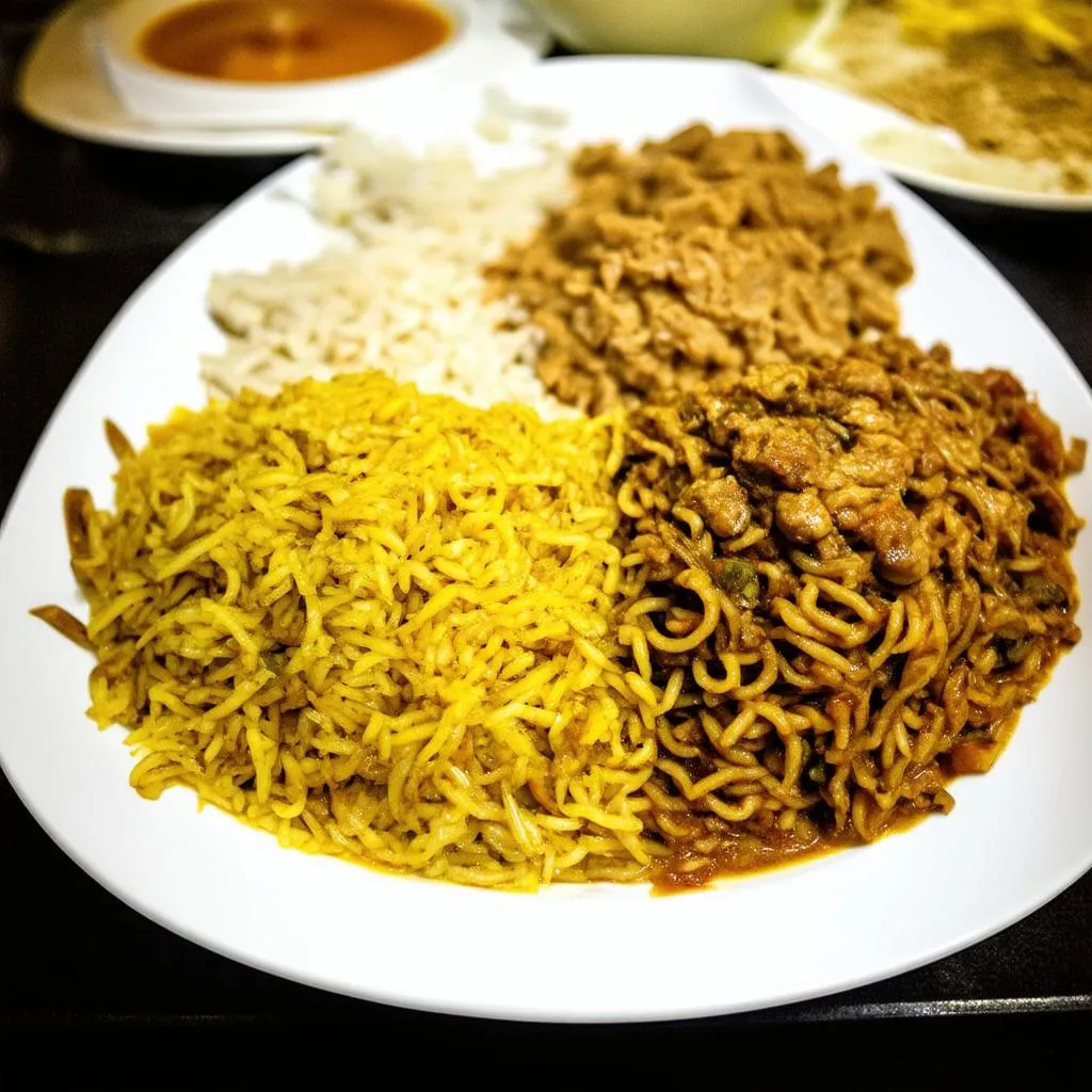 plate of egyptian food