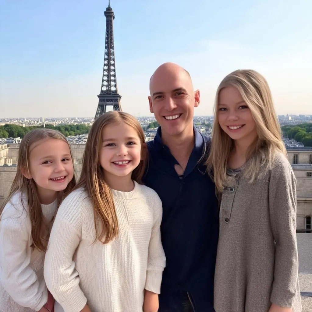 Family vacation in Paris