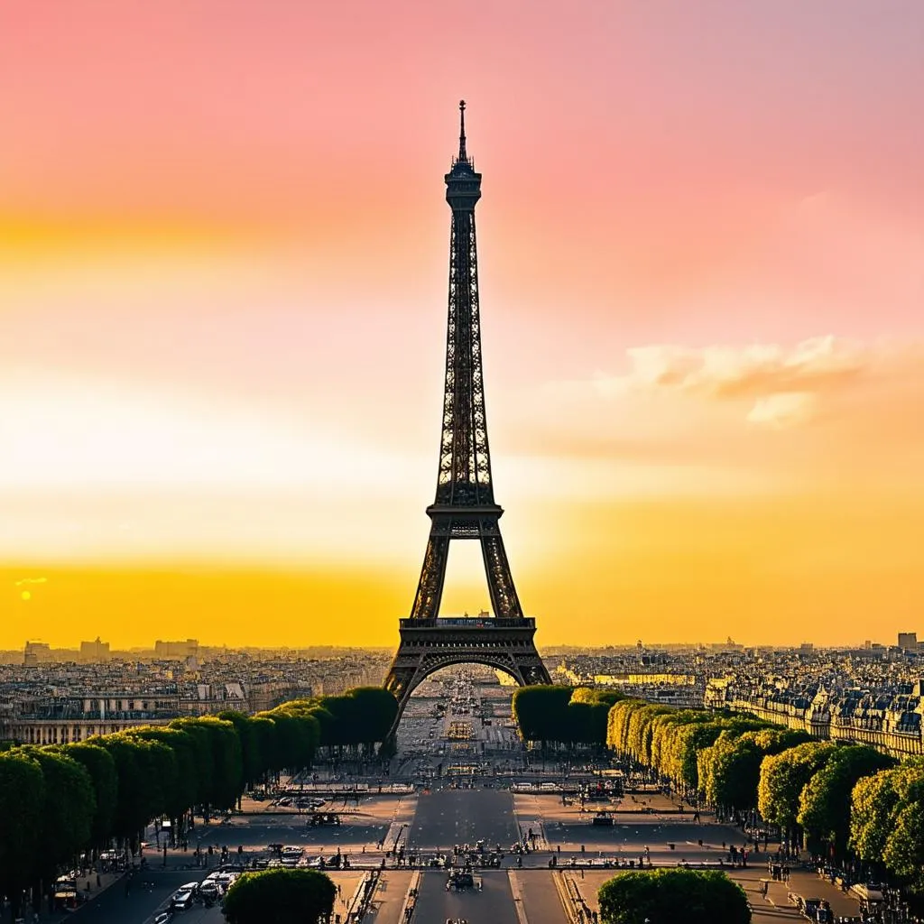 Eiffel Tower in Paris