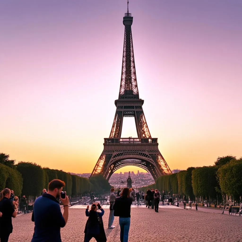 Eiffel Tower in Paris