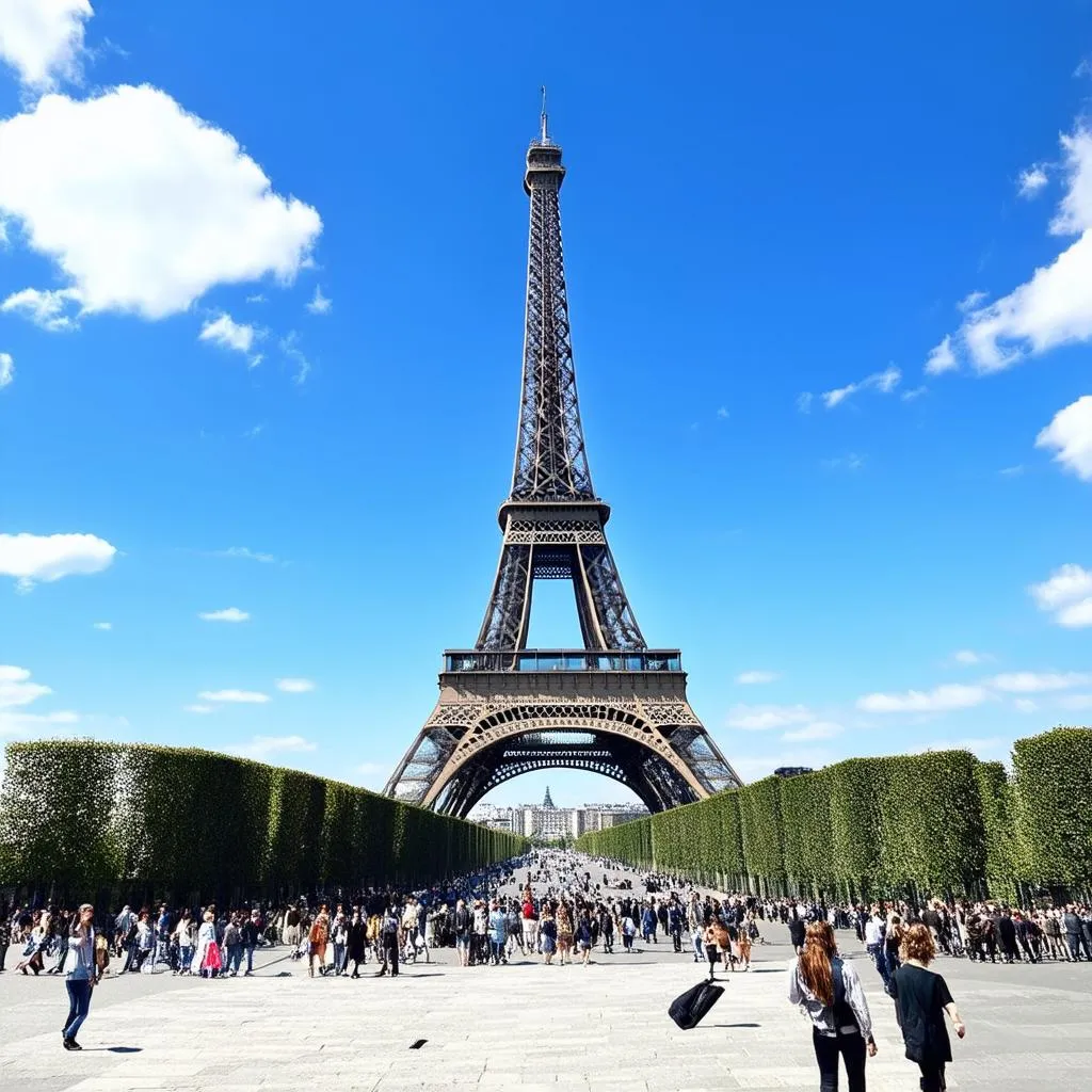 Eiffel Tower in Paris