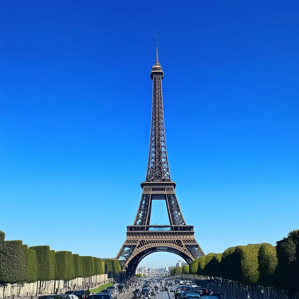 Eiffel Tower in Paris, France