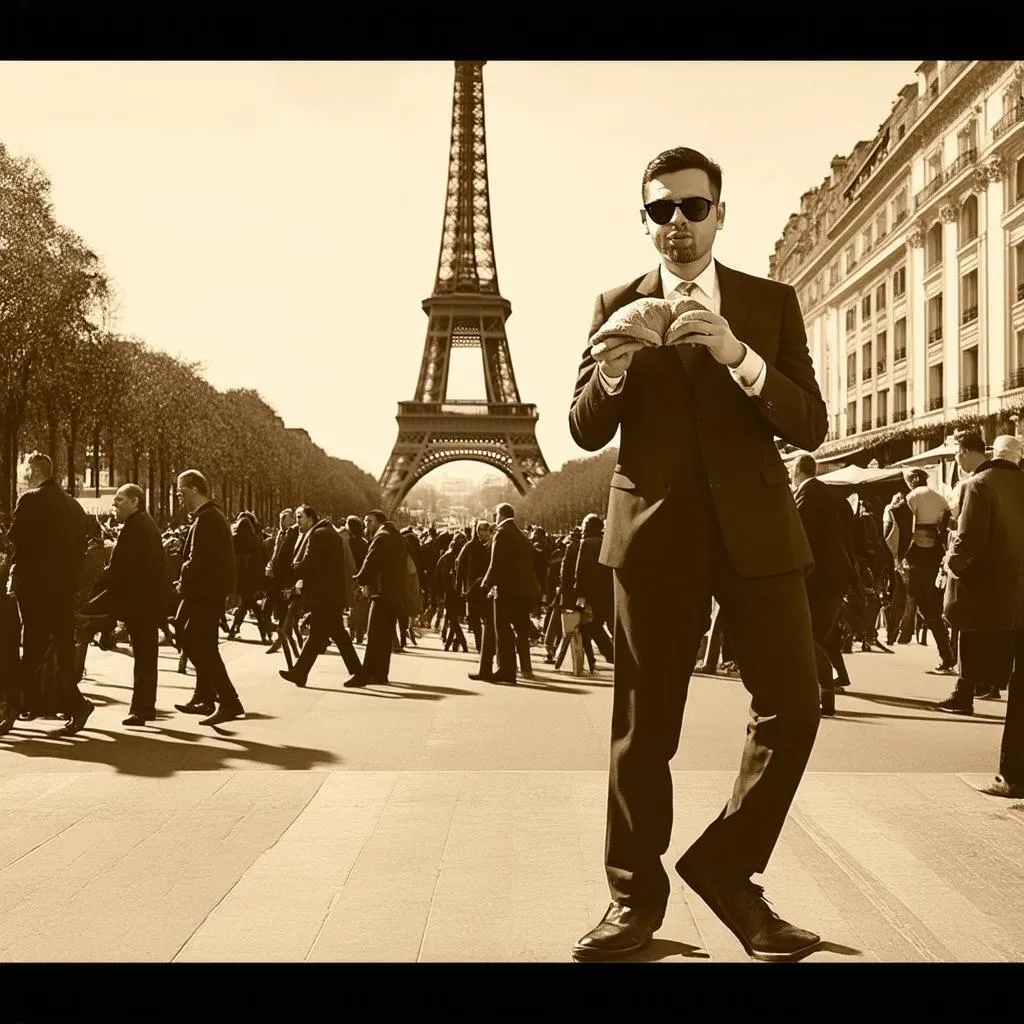 Time Travel at the Eiffel Tower