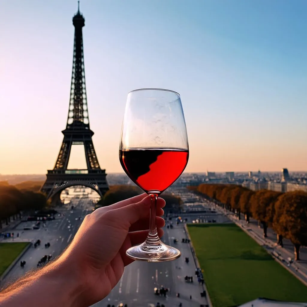 Enjoying Wine in Paris