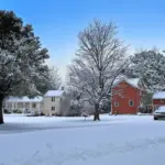 Erie County covered in snow