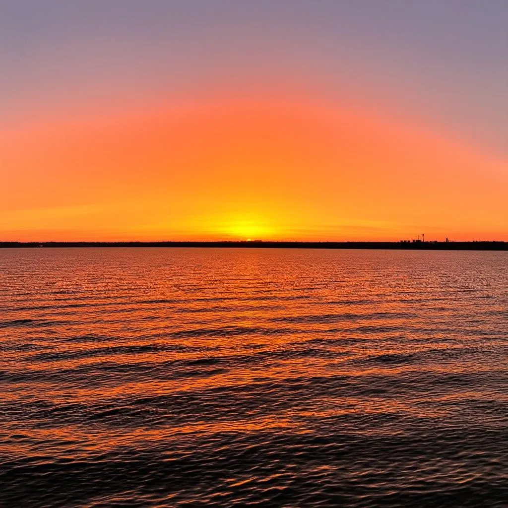 Sunset View in Erie County