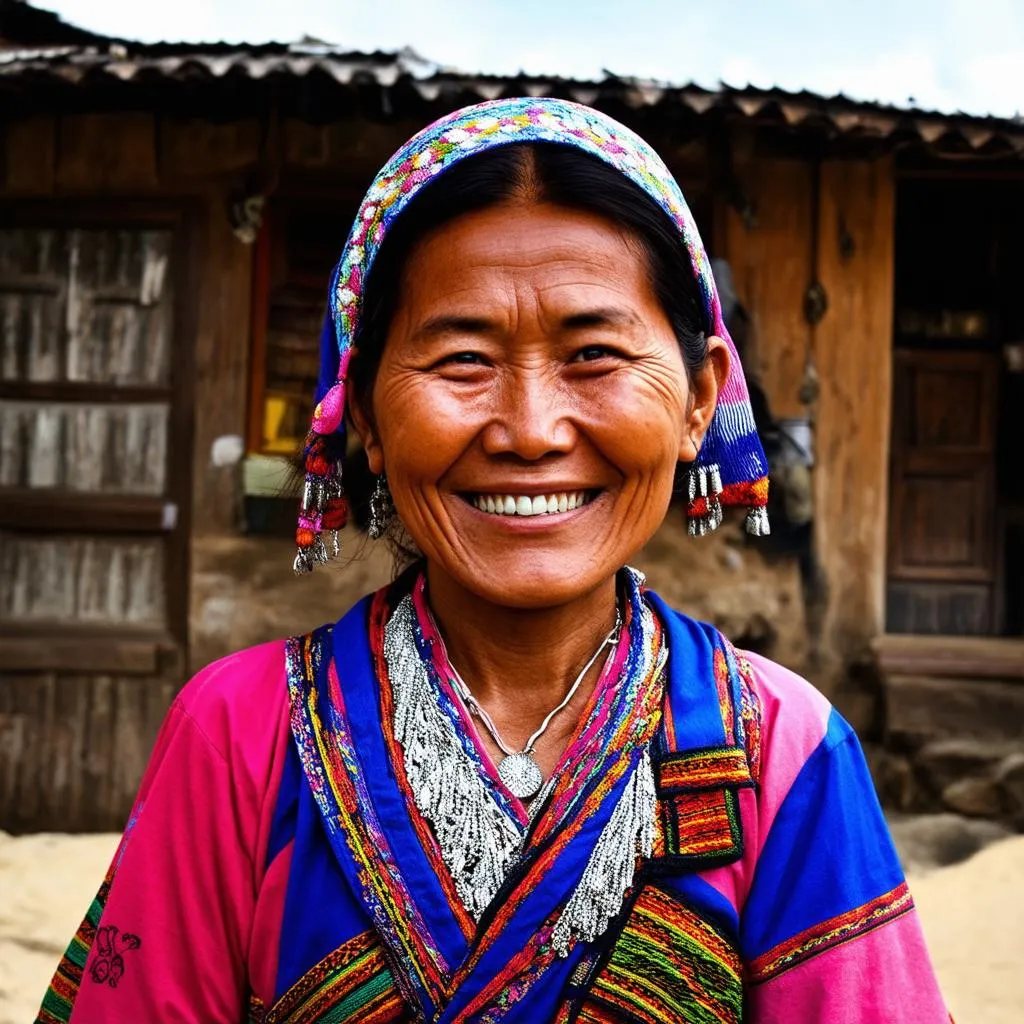 Local woman in Sapa