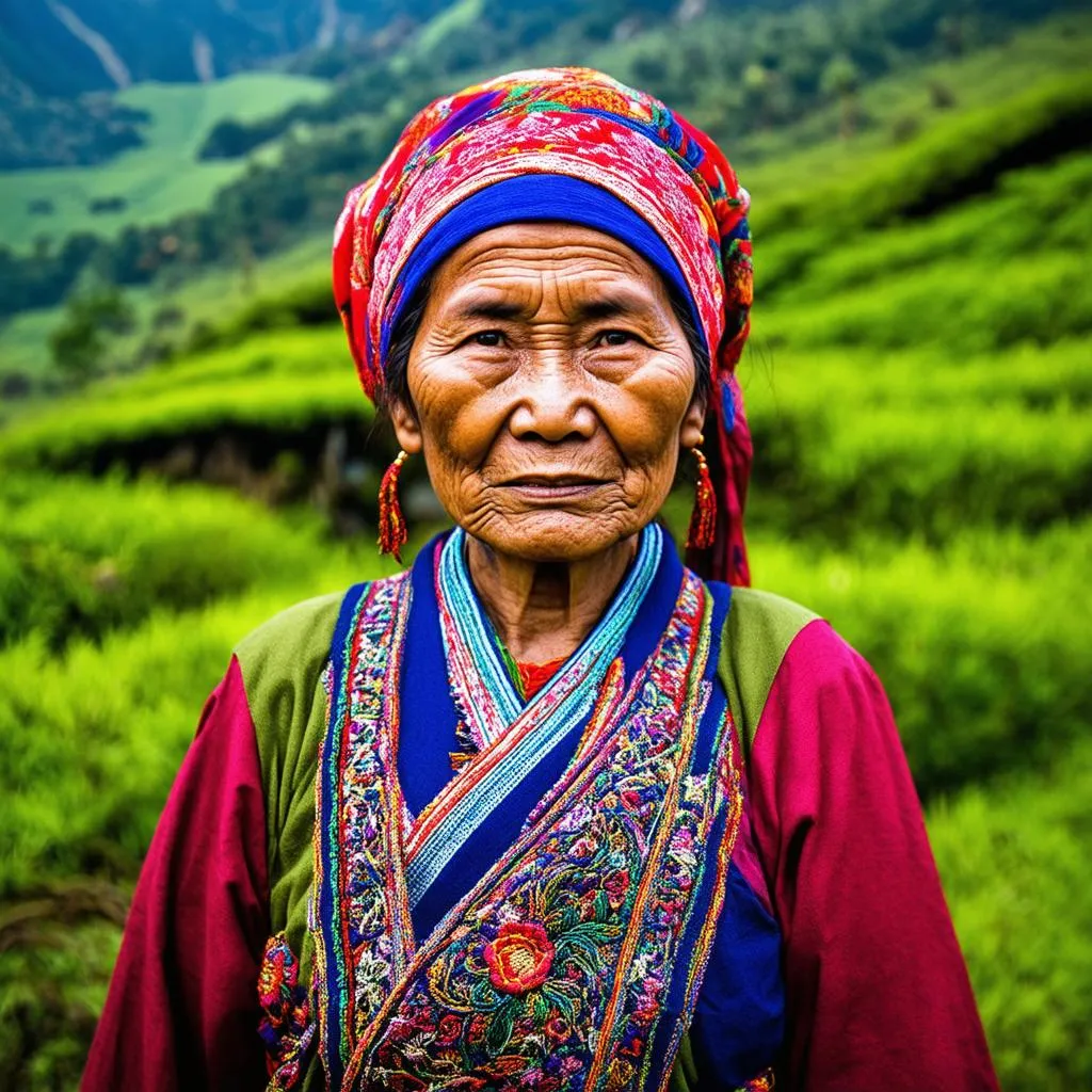 Local woman in Sapa