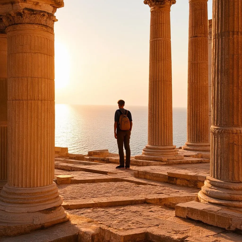 Exploring Ancient Ruins in Greece