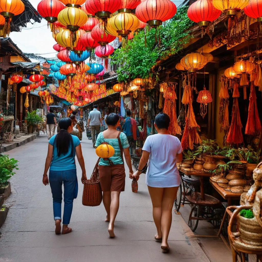 tourists-exploring-hoi-an