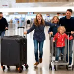 Family at Airport