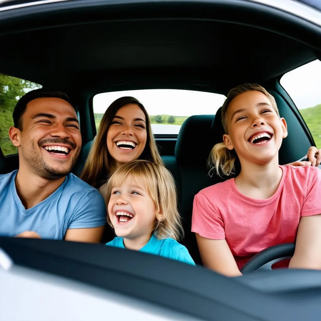 Family on a Road Trip