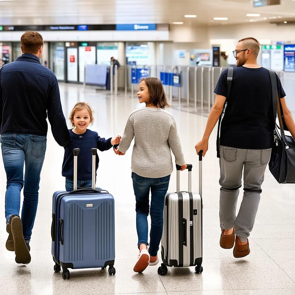 Family Traveling with Insurance