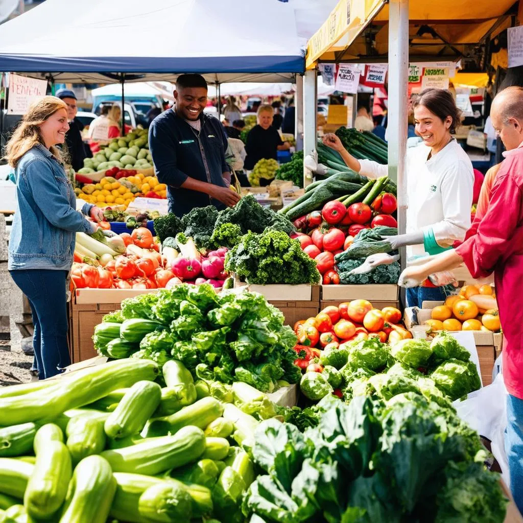 farmers market