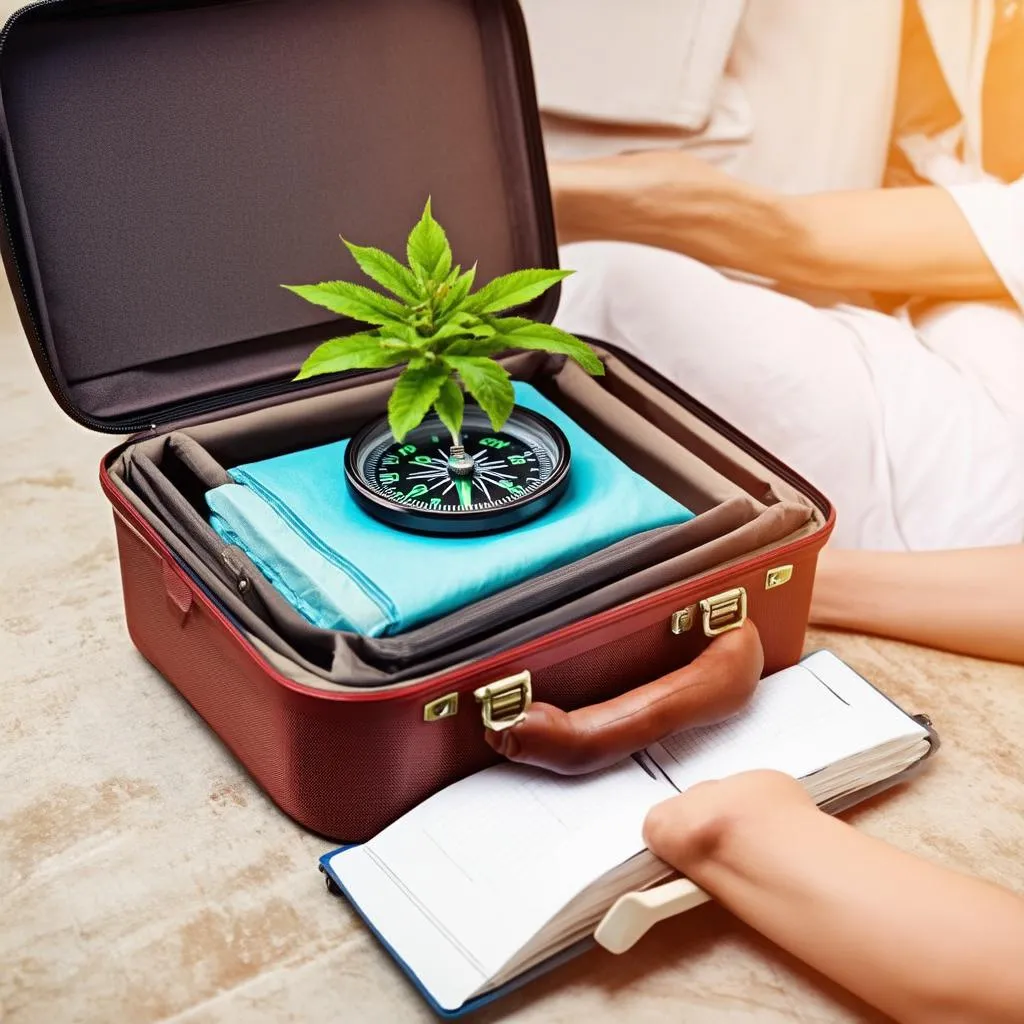 packing suitcase feng shui