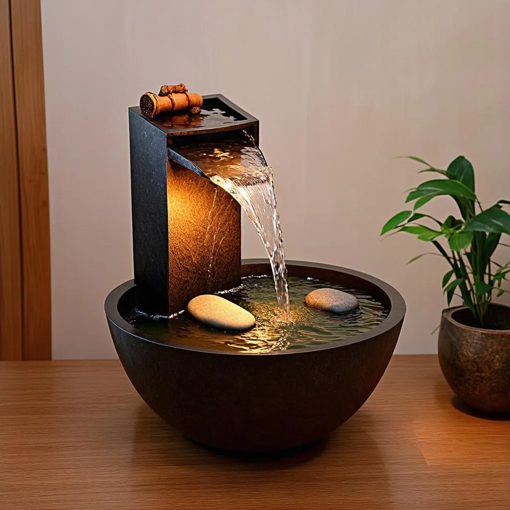 Feng Shui water fountain