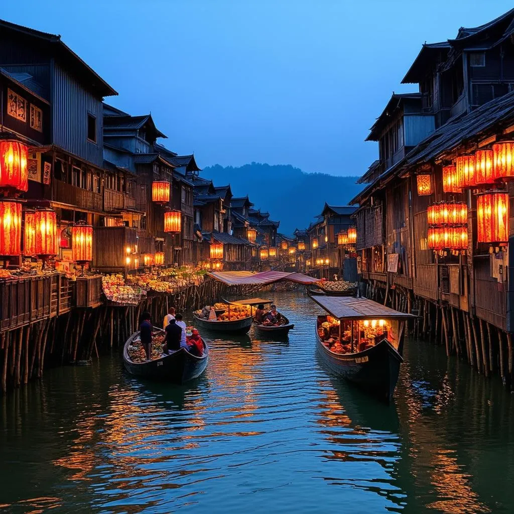 Fenghuang Town River