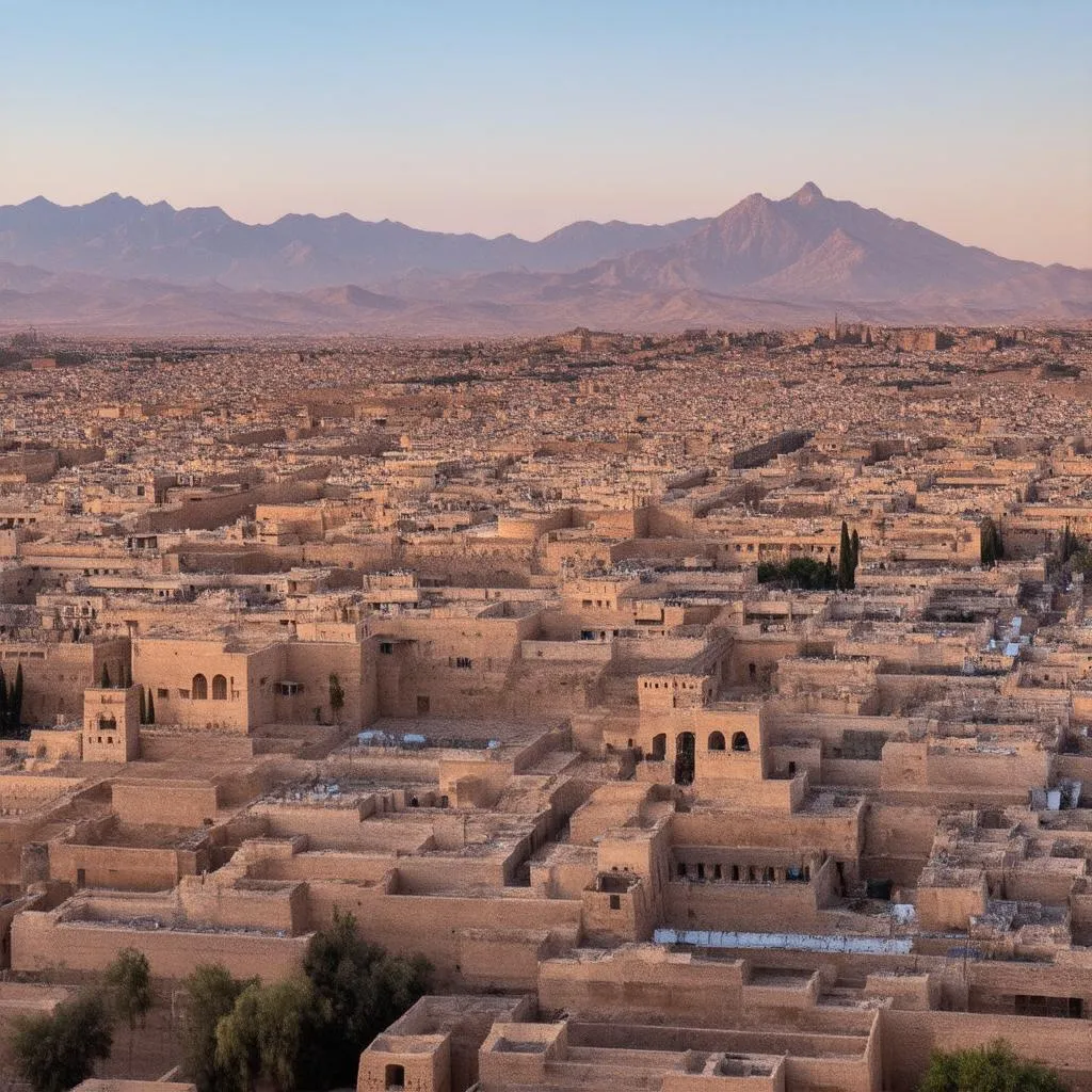 Fes Medina at Sunset