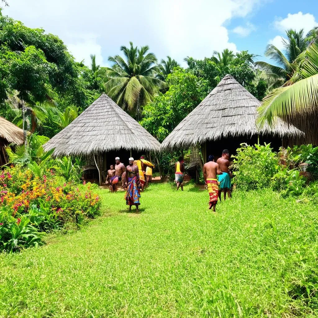 Fijian village