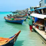 Vibrant fishing village in Mui Ne