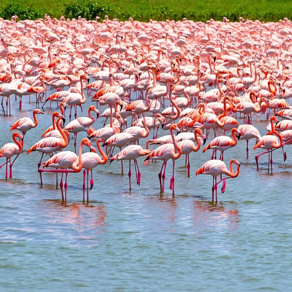 Flamingo Flock at Lake Nakuru