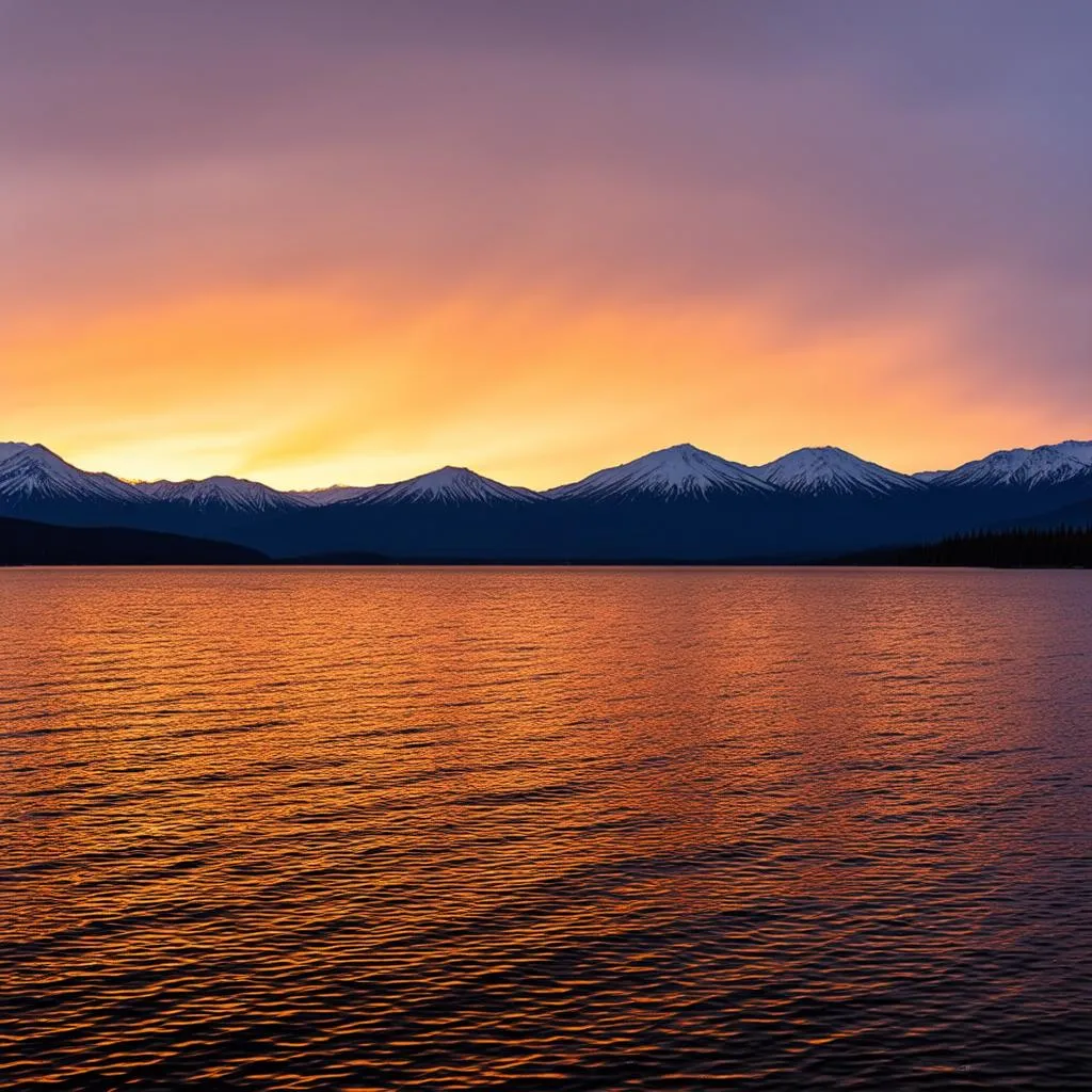 Flathead Lake Sunset