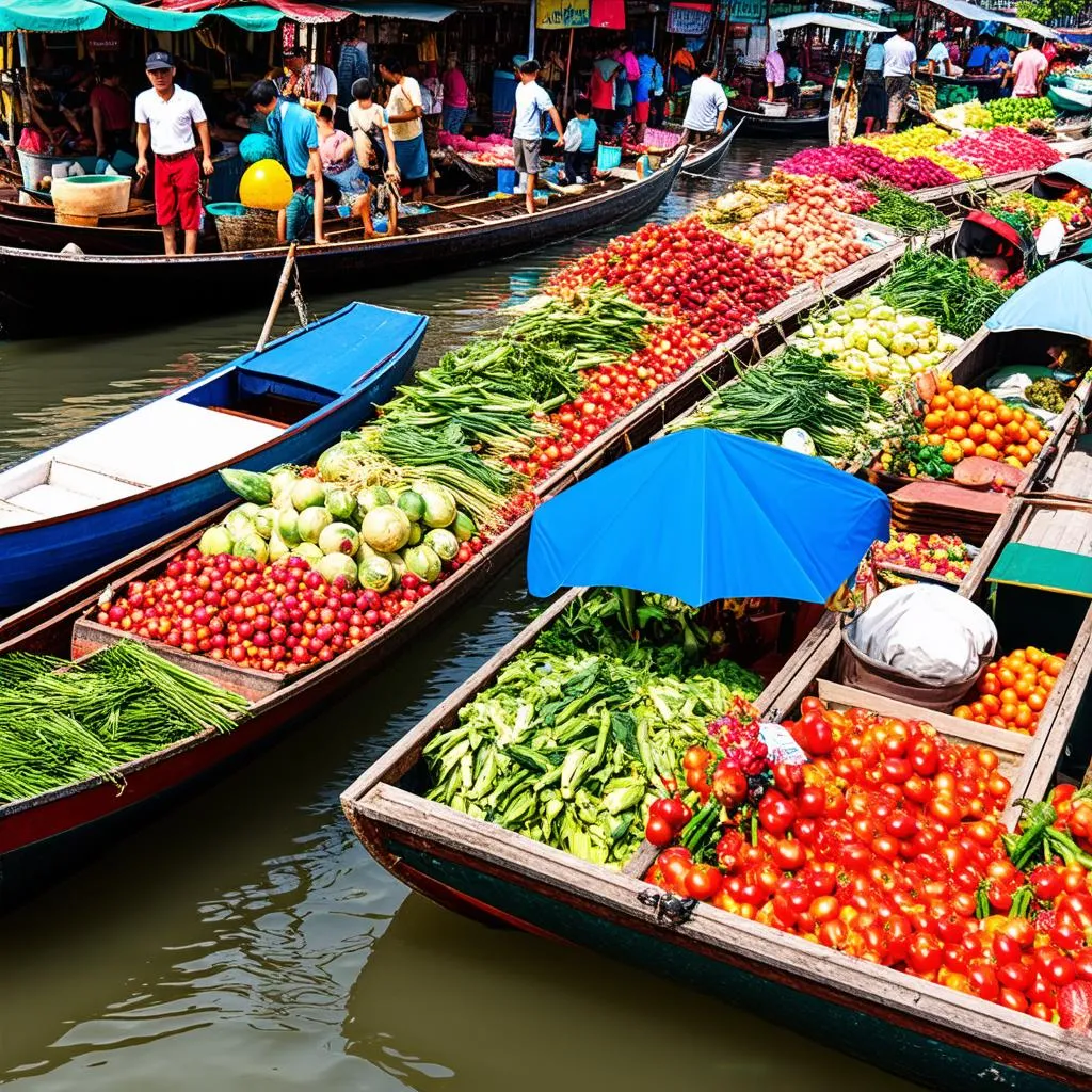 Cai Be Floating Market