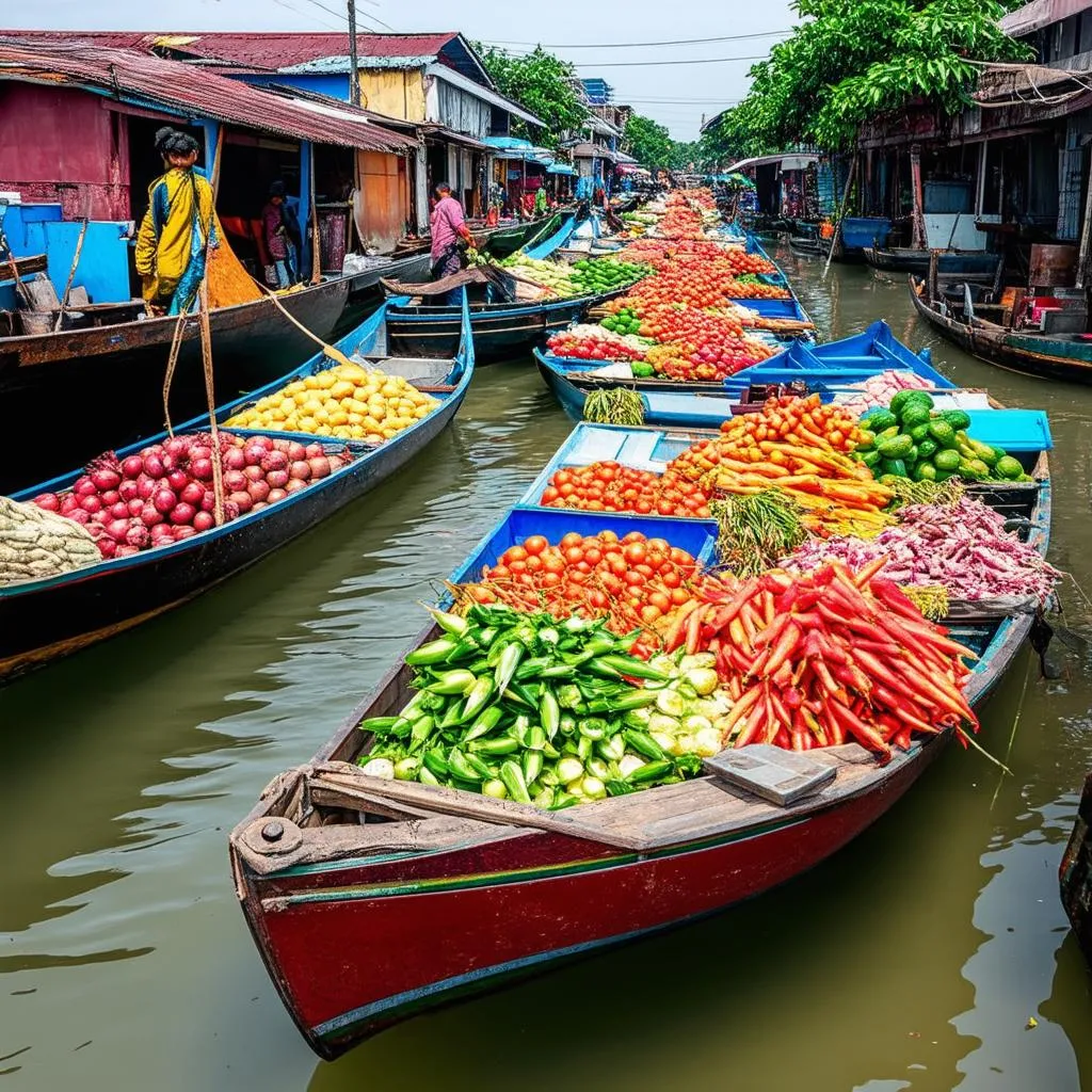 Floating Market Ca Mau