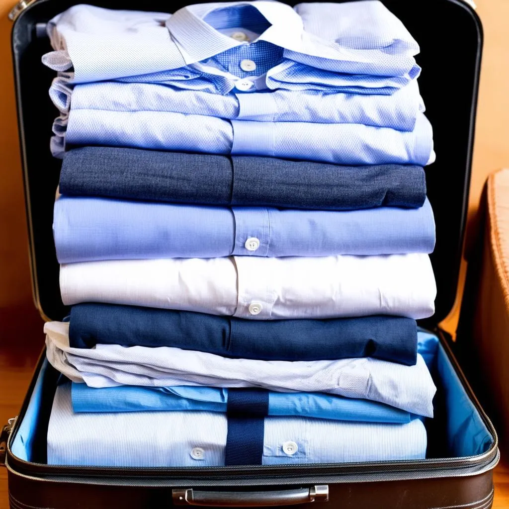 folded shirts