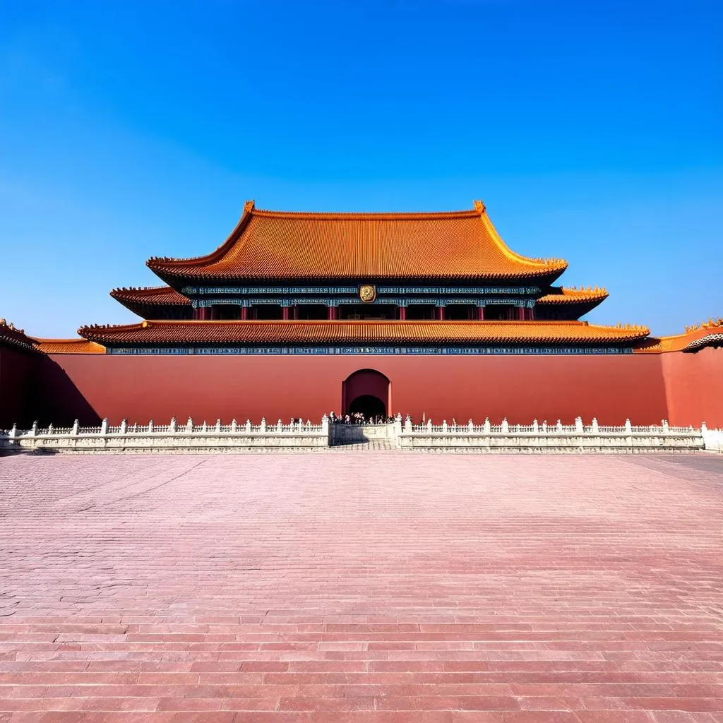 The Forbidden City in Beijing, China